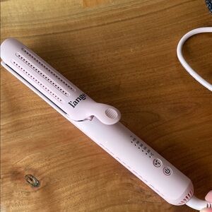 L’ange Hair Le Duo Airflow Styler, 2 in 1 curling wand and titanium flat iron